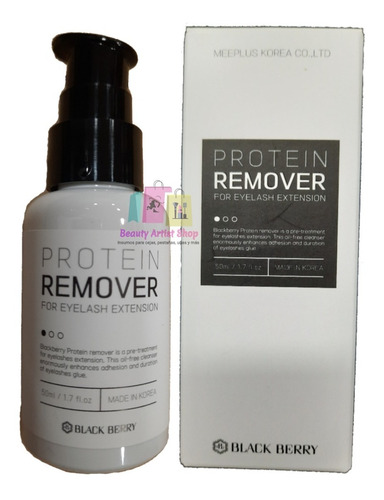 Protein Remover 50 Ml Para Extens. De Pestañas, Black Berry