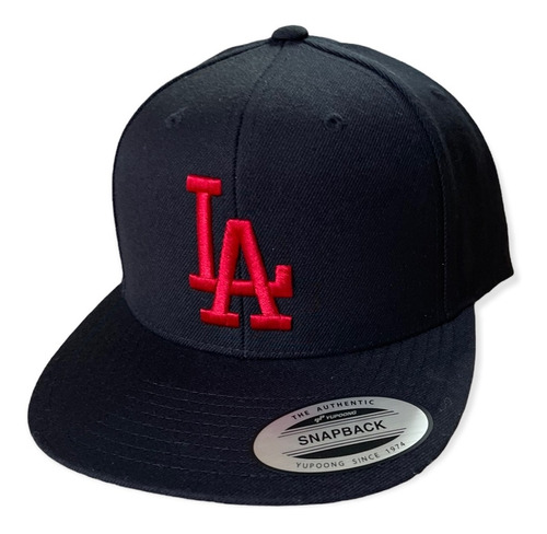 Gorra La Los Angeles Dodgers Plana Yupoong Original