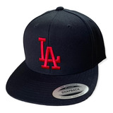 Gorra La Los Angeles Dodgers Plana Yupoong Original