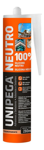 Sellador Silicona Neutra Blanca Negra Transparente 280 Ml