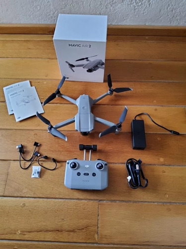 Drone Dji Mavic Air 2 Con Cámara 4k Impecable 2 Vuelos