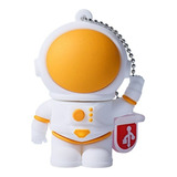 Memoria Usb 64 Gb Diseño Forma Figura De Astronauta