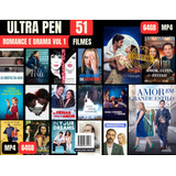 Pen Drives Coletânea 51 Filmes Romance Drama Dublados 64gb
