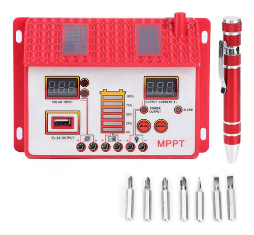 Controlador De Batería Mppt 12v Regulador De Panel De Carga