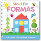 Stencil Fun Formas - Tapa Dura Espiralado Hojas Esténciles