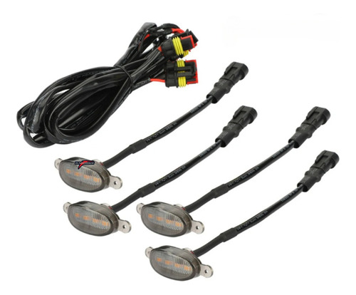 Luz Led Universal Para Parrilla De Coche Toyota Camionetas 