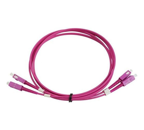 Patchcord Fibra Óptica Sc/upc Sc/upc Dx Multimodo Om4 - 5mt