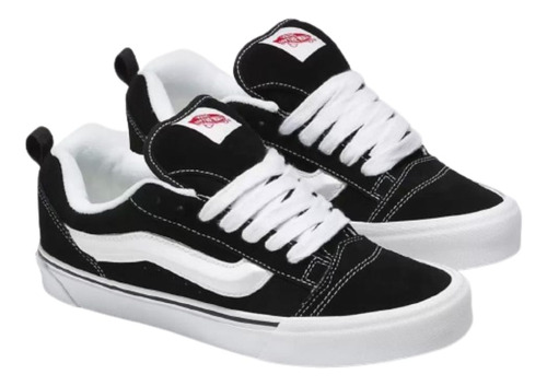 Tênis Vans Knu Skool Black White Lançamento Limitado