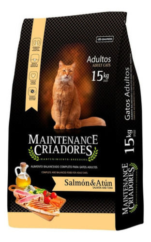 Maintenance Criadores Gatos X 15 Kg - Happy Tails