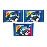 Oreo Oreo Original Y Doble Stuf Chocolate Sandwich Cookies P