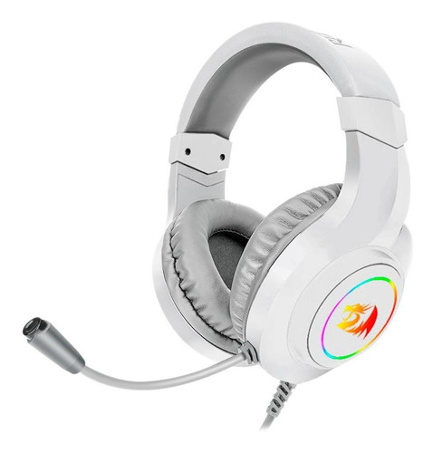 Headset Gamer Redragon Hylas H260-w - Rgb - Lunar White