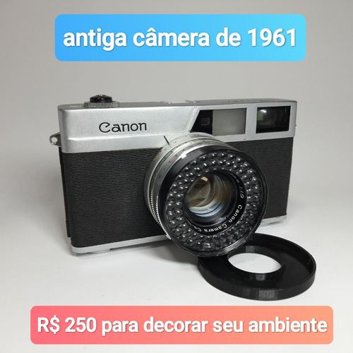 Câmera Canon, Decoração