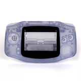 Carcasa Completa Clear Purple De Gba Gameboy Advance Retro R