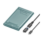 Carcasa De Disco Duro 2.5 Wavlink Tipo C Usb 3.0 A Sata 4tb