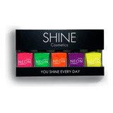 Kit Esmaltes Neon - Shine Cosmetics - M - mL a $560