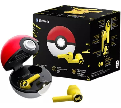 Fone De Ouvido Bluetooth 5.0 Sem Fio Pokémon Pikachu Razer