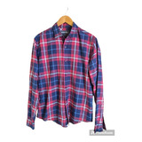 Camisa Rever Pass Escocesa Dc23 - Talle M