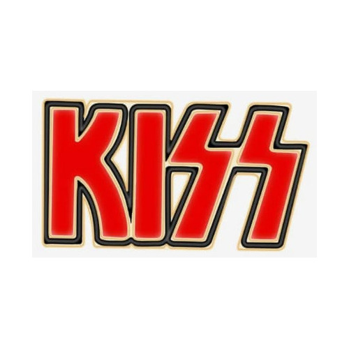 Pin Broche Kiss Rock Metal Metalico Pintado