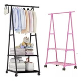 Rack Triangular Ropa Con Ruedas Organizador Closet Recamara