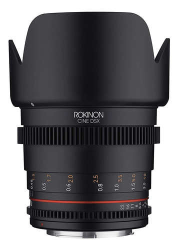 Lente Cine Dsx Rokinon T1.5 De 50 Mm Para Canon Ef