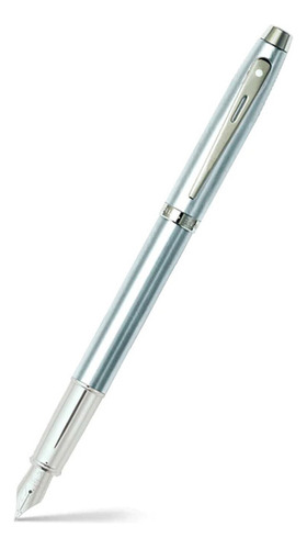 Pluma Fuente Sheaffer 100 E9306 Brushed Chrome