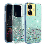 Funda De Silicona Transparente Para Realme C55, Teléfono Rea