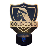 Lampara 3d 7 Colores Led De Colocolo Oficial Colo-colo