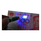 Detector De Billetes Falsos Portátil Uv - Envío Gratis X10 $