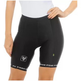 Bermuda Ciclismo Feminina Neo Classic Preta - Free Force