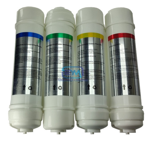  Filtros X 4 Para Dispensador Kalley