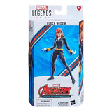 Black Widow Marvel Legends Avengers Comic 60th Figura Hasbro