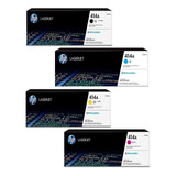 Pack X4 Tóner Hp 414a Laserjet P/ Impresora Original Colores