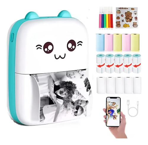 Impresora Térmica Pequeña Inalámbrica Con Bluetooth | MercadoLibre