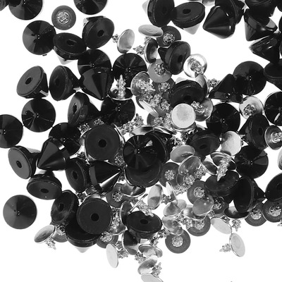 100 Unidades De Tachuelas Punk For Ropa, Punks, Zapatos, Re