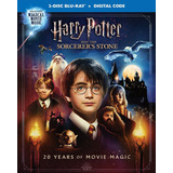 Harry Potter Y La Piedra Filosofal Edicion 20 Años Blu-ray