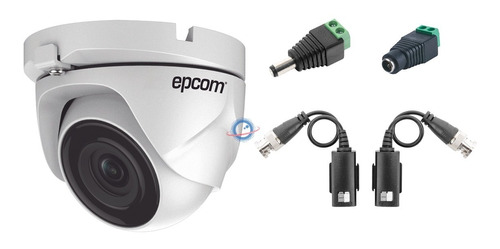 Camara Eyeball Epcom 720p Turbohd 3.6mm Cctv Domo 1 Mpx