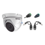 Camara Eyeball Epcom 720p Turbohd 3.6mm Cctv Domo 1 Mpx