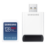 Samsung Pro Plus Sd Lector Tarjeta Sdxc 128 Gb Sd128kb/am Dh
