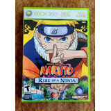 Naruto Rise Of Ninja (mídia Física Original) - Xbox 360