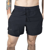 Short Under Armour Launch Elite Hombre Running Negro