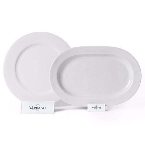 Jgo 6 Platos Hondos Maria Porcelanas Verbano  J J  Maito