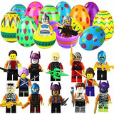 Huevos Sorpresa 20 Pcs Plastic Easter Eggs With Mini Figure