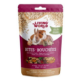 Living World Bites Bouchées Conejos, Hamster, Cuy 60gr - Ar