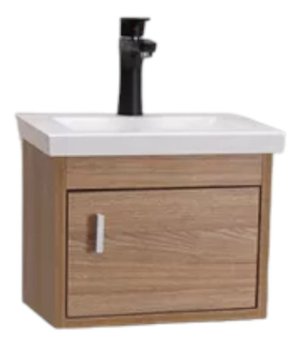 Mueble De Baño Colgante Costa Marron - Gulliart