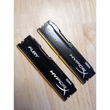 Memorias Ram 16gb Ddr4 2400mts Hyperx Fury Black