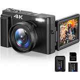 Cámara Digital 4k Para Fotografía, Enfoque