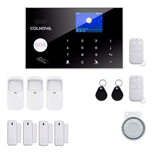 Alarma Inalambrica Para Casa Gsm Y Wifi