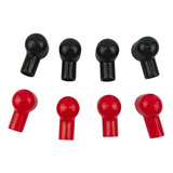 8 Unids Rojo Y Negro Batería Terminal Botas Aislantes, Pvc C