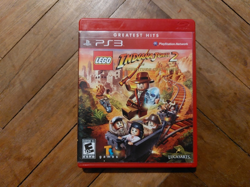 Ps3 Caja De Juego (sólo Caja) Lego Indiana Jones 2 Play