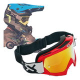 Oculos Motocross Trilha Enduro Off Road Espelhado 